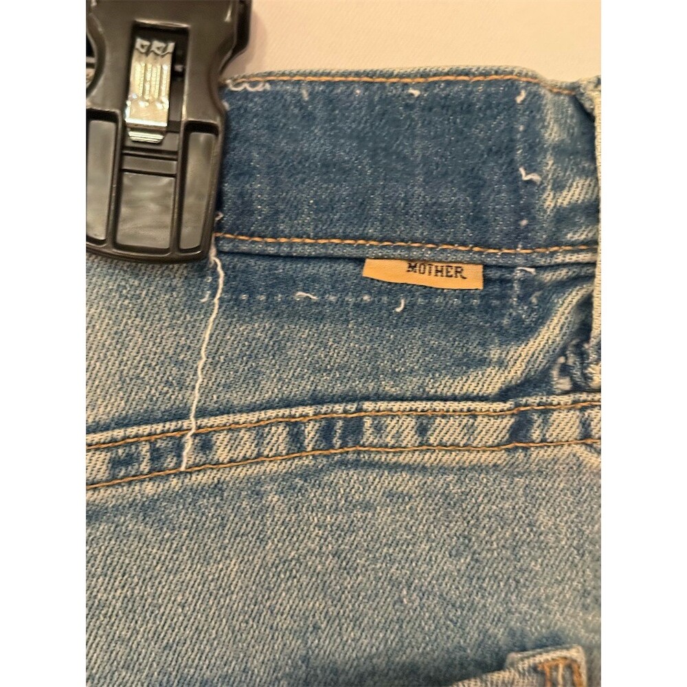 MOTHER Superior The Ditcher Jean Womens Size 31 Light Wash Blue Straight - Picture 7 of 15